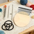 thumbnail image 6 of Patchmaker 2.0 Kit, Darning Looms Quickly Mini Mending Convenient Darning-Loom for Mending Jeans Socks Clothes Looms Machine Makes Beautiful Stitching DIY Weaving Arts, 6 of 6