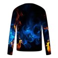 thumbnail image 5 of Qingpeng Tee Shirts for Men Long Sleeves Print Crewneck Shirt Casual Pullover Clothes, 5 of 5