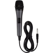 Singing Machine Unidirectional Dynamic Wired Microphone, SMM214, Black