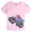 Pink, sparkle smash, variant on Monster Jam Grave Digger T-Shirt Toddler to Little Kid