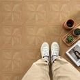 thumbnail image 2 of 10Pcs Light Oak Starburst Parquet Peel and Stick Floor Tiles,12x12 In 10 Sq.Ft,Self-Adhesive Waterproof Vinyl Flooring,Anti-Stain for Entryway,Living Room ,Kitchen,Bedroom, 2 of 8
