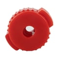 thumbnail image 1 of Accessoires de Cymbale, Design à Pousser en Plastique, Libération Rapide, Rouge, Remplacement Jaune, 1 of 8