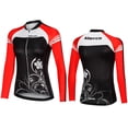 thumbnail image 3 of MIEYCO - Maillot de ciclismo para mujer, ropa de ciclismo de secado rápido, manga larga, camiseta de ciclismo, primavera, otoño, 2024, 3 of 5
