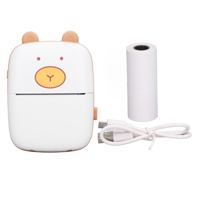Mini impresora de pegatinas con Bluetooth, térmica, sin tinta, portátil, herramienta de impresión
