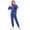 Royal Blue, variant on Arshiner Girls Velour 2 Pieces Tracksuits Outfits Athletic Hoodies Sweatshirts and Sweatpants Athletic Clothing Sets