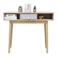 thumbnail image 2 of Escritorio Top Living Estilo Vintage con Cajón Café y Gris, 2 of 12