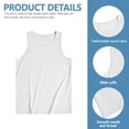 thumbnail image 3 of Custom Tank Top Personalized Photo Text Sleeveless Shirt, 3 of 10