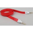 thumbnail image 3 of Cable de audio Estéreo Baoblaze 3.5mm Rojo 1m, 3 of 7
