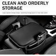 thumbnail image 5 of Car Center Console Cover Leather Armrest Cover Cushion with 2 Storage Bags Soft Centre Console Protector Covers Universal Car Interior Accessories for Most Vehicles, SUV, 5 of 7