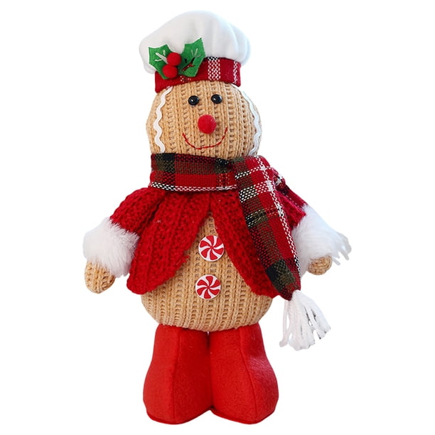 Christmas Gingerbread Man para La Fiesta Navidad (sombrero Chef)