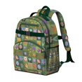 thumbnail image 5 of Nature Inspired Floral Print Waterproof Travel Backpack for Teens, 5 of 5