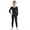 Black, variant on ranrann Kids Girls Full Length Jumpsuit Long Sleeve Ballet Dance Gymnastics Unitard Dancewear Black 7-8