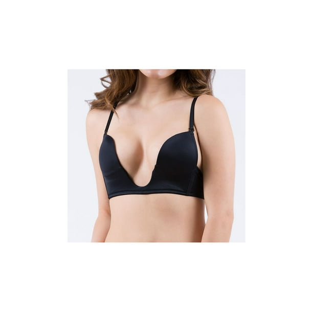 Fullness Fullness Deep Plunge V Shape Push Up Bra Convertible V Bra 36d Black Walmart Com Walmart Com Fullness Fullness Deep Plunge V Shape Push Up Bra Convertible V Bra 36d Black Walmart Com Walmart Com