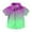 Purple, variant on Gamivast Teen Boys Cute Preppy Shirts Gradient Color Collar Button Short Sleeve Shirts Vacation Trendy Lightweight Beach Shirts Blue 3T Camiseta De Para Niños