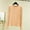 Beige, variant on Abomasnow Women's Soft Comfy Pajama Tops Scoop Neck Long Sleeve Sleep Tee Shirt Solid Color Ladies Lounge Tops