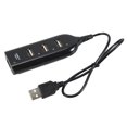 thumbnail image 2 of USB Hub 2.0 Divisor de Concentrador Alta Velocidad Adaptador 4 Puertos para Computadora PortáTil Receptor Accesorios Negro, 2 of 5