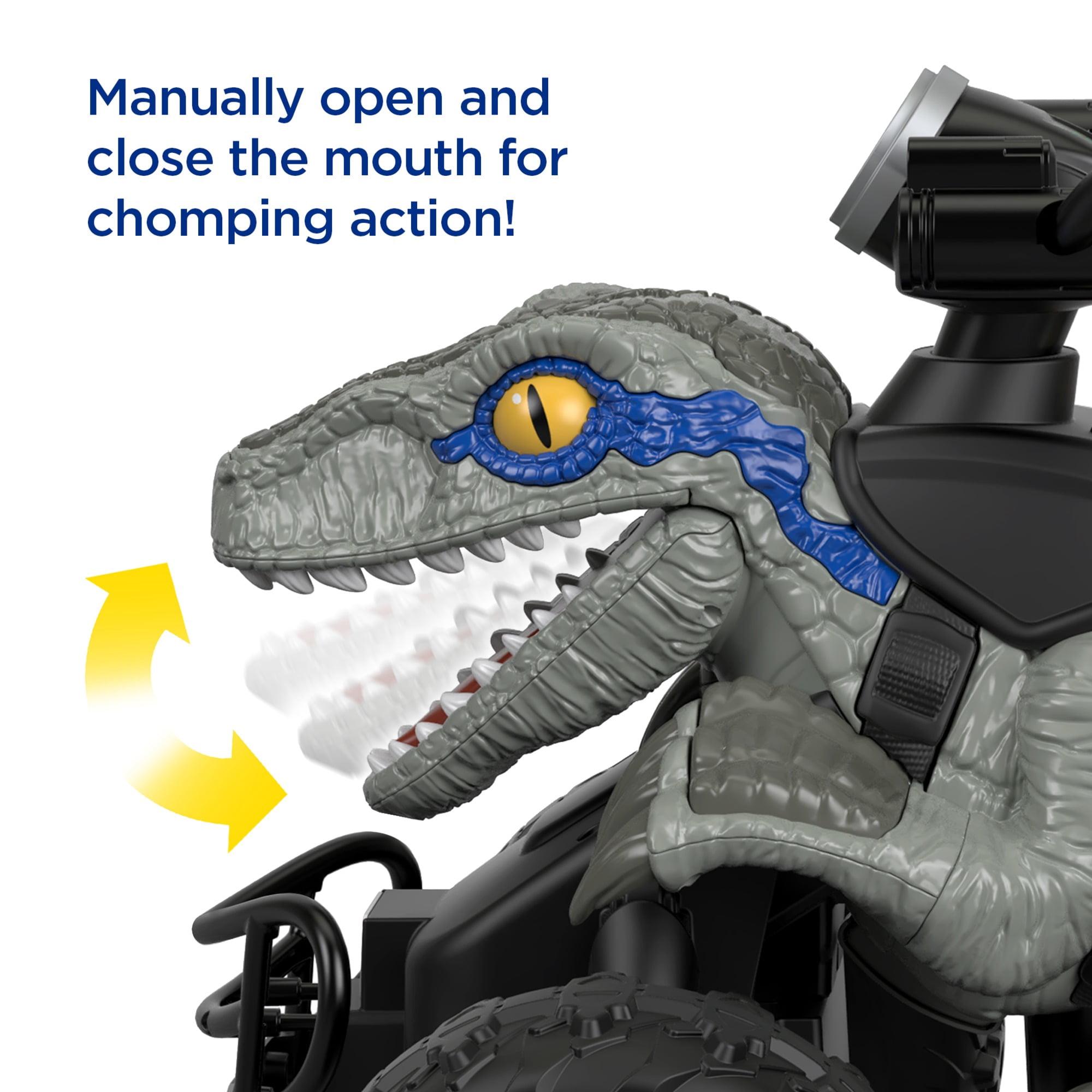 Power Wheels Jurassic World Dino Racer 12V Ride On Vehicle