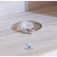 thumbnail image 2 of Infinity / Cubic Zirconia / Sterling Silver 925 Ring / Rhodium plated Nickel-Free / MadDuckJewels RG1937 / Thailand Jewelry, 2 of 4