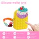 thumbnail image 3 of Bolsa de monedero de juguete para niñas pequeñas de cumpleaños para niñas pequeñas Adepaton CPB-US-CJZ917-4, 3 of 5