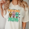 thumbnail image 5 of I&rsquo;m Freaking Melting Frankenstein T-Shirt, Funny Ice Cream Halloween Tee for Summer Spooky Season, 5 of 6