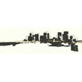 thumbnail image 2 of Paschke, Chris 18x9 Gold Ornate Wood Framed with Double Matting Museum Art Print Titled - Gilded City I, 2 of 4