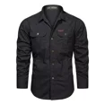 thumbnail image 1 of Camisa Casual Cómoda De Trabajo Al Aire Libre Para Hombre, 1 of 7