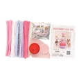 thumbnail image 3 of Juego de limpiapipas navideños, paquete de materiales para árboles de Navidad, centro de mesa, decoración para fiestas navideñas, suministros para, 3 of 8
