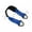 Blue, variant on Tie 4 Safe RT41A-18M18-BU-C-2 2 x 18 in. Axle Straps with Abrasive Sleeve & Delta Ring, Blue - 2 Piece