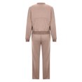thumbnail image 6 of Women 2 Piece Outfits Sweatsuit Oversized Zip-Up Sweatshirt Sweatpants Tracksuit Sweat Lounge Matching Set 2025 Fall Trendy, 6 of 6