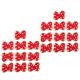 thumbnail image 3 of Parche de lazos para planchar, 20 piezas, parches de lazos rojos, parches de lazos coloridos, parche DIY Ultra sensible Jadeshay  A, 3 of 8