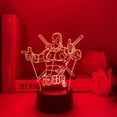 thumbnail image 2 of Luz nocturna LED 3D Deadpool que cambia de color para niños, 2 of 5
