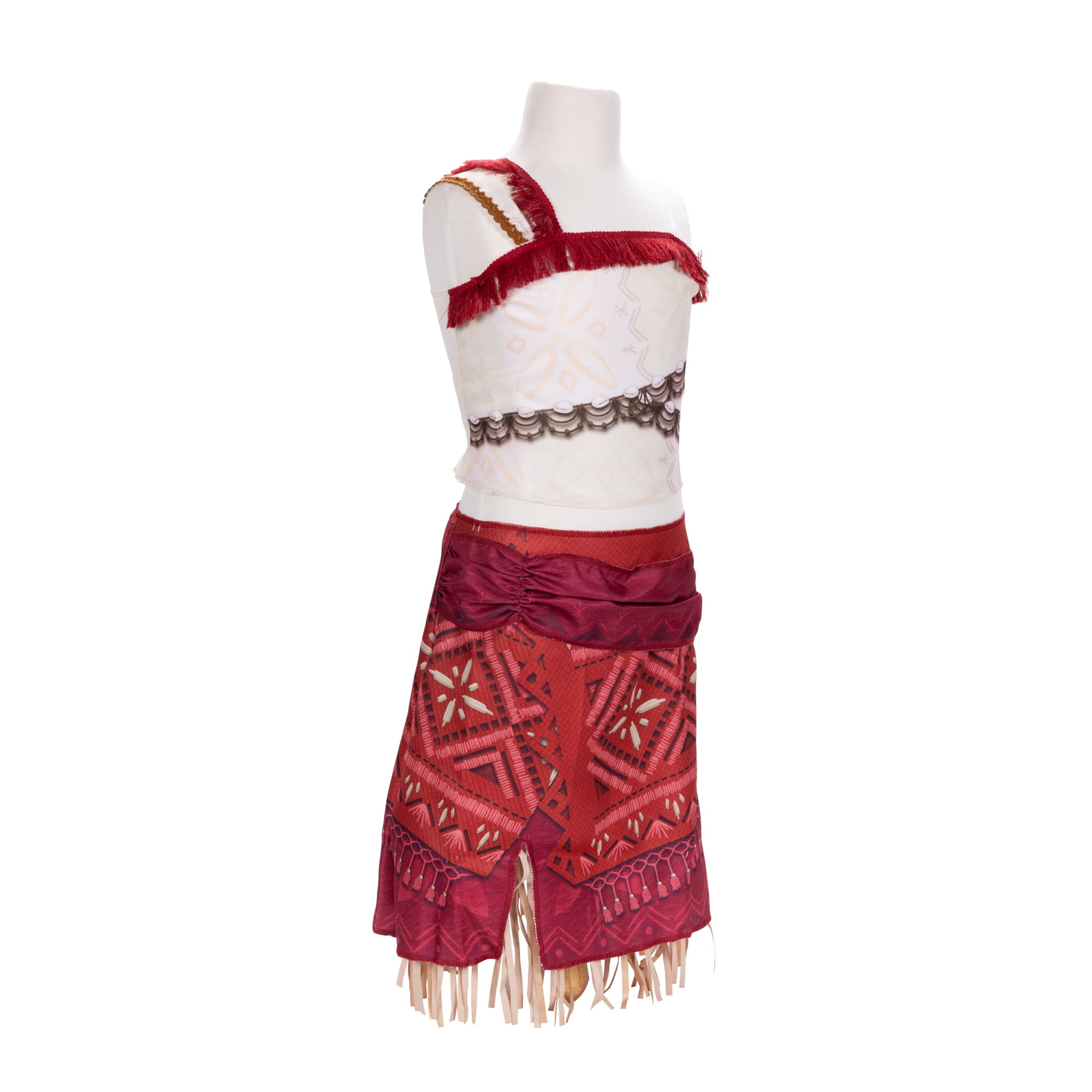 Disney's Moana 2 All New Adventure Play Outfit Includes Top and Skirt Fits Children Size 4-6X