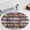 style-11, variant on Bookworm Antique Book Library Round Area Rugs for Bedroom Living Room, 5FT Soft Comfy Indoor Circle Carpets, Carpet Home Decor Floor Mat
