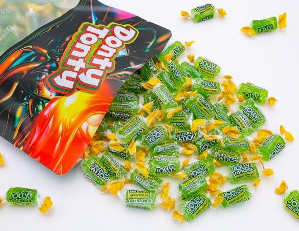 JOLLY RANCHER Original Flavors Hard Candy 2 lb - Bulk Bag, Individually Wrapped, Green Apple (148 Pieces)