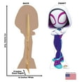 thumbnail image 4 of Advanced Graphics 3750 42 x 16 in. Ghost-Spider Cardboard Cutout, Spidey & His Amazing Friends, 4 of 12