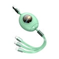thumbnail image 1 of MesaSe Upgraded 3 in 1 USB Cable  Portable Fast Charging Cable with Type-C/Micro USB/IOS Port Connector Retractable Cable, 1 of 8