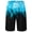 Z192-Light Blue, variant on Bathing Suit Men Loose Fit Hawaiian Print Quick Dry Patriotic Swimming Trunks with Pockets Upf 50+ Sun Protection Swimwear Bathing Suits
