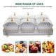 thumbnail image 2 of GOOHOCHY juego de platos para aperitivos con tapa, plato para dulces, platos para postres de frutas KTV con bandeja, 2 of 8