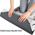 thumbnail image 3 of Schnauzer Dogs Hot Yoga Mat Towel Non Slip for Hot Yoga - Quick-Drying Yoga Mat Cover with 4 Corner Pockets with Travel Bag - Hot Yoga Towel Non Slip 74"x26", 3 of 6