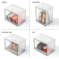 thumbnail image 2 of Organizador de monederos MSHOMELY Closet Storage, paquete de 5 unidades, color blanco, 2 of 7