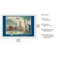 thumbnail image 2 of Asia - Wings Over the World - Pan American Airways System - Chinese Pagoda - Vintage Airline Travel Poster by Paul George Lawler c.1930s - Fine Art Matte Paper Print (Unframed) 30x44in, 2 of 4