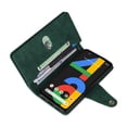 thumbnail image 2 of Case for Google Pixel 4A 4G Magnetic Leather Zipper Wallet Cover Card Holder, 2 of 5