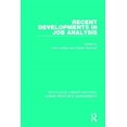 thumbnail image 1 of Pre-Owned Recent Developments in Job Analysis (Routledge Library Editions: Human Resource Management) Paperback, 1 of 1