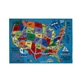 thumbnail image 5 of Fun Time Nylon 39"x58" Travel Fun Area Rug in Multi-Color, 5 of 5