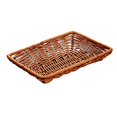 thumbnail image 4 of Cesta de pan de frutas tejida, de ratán de imitación, bandeja para aperitivos, cesta de pan tejida para aperitivos, verduras, cocina rectangulares 20cm, 4 of 9