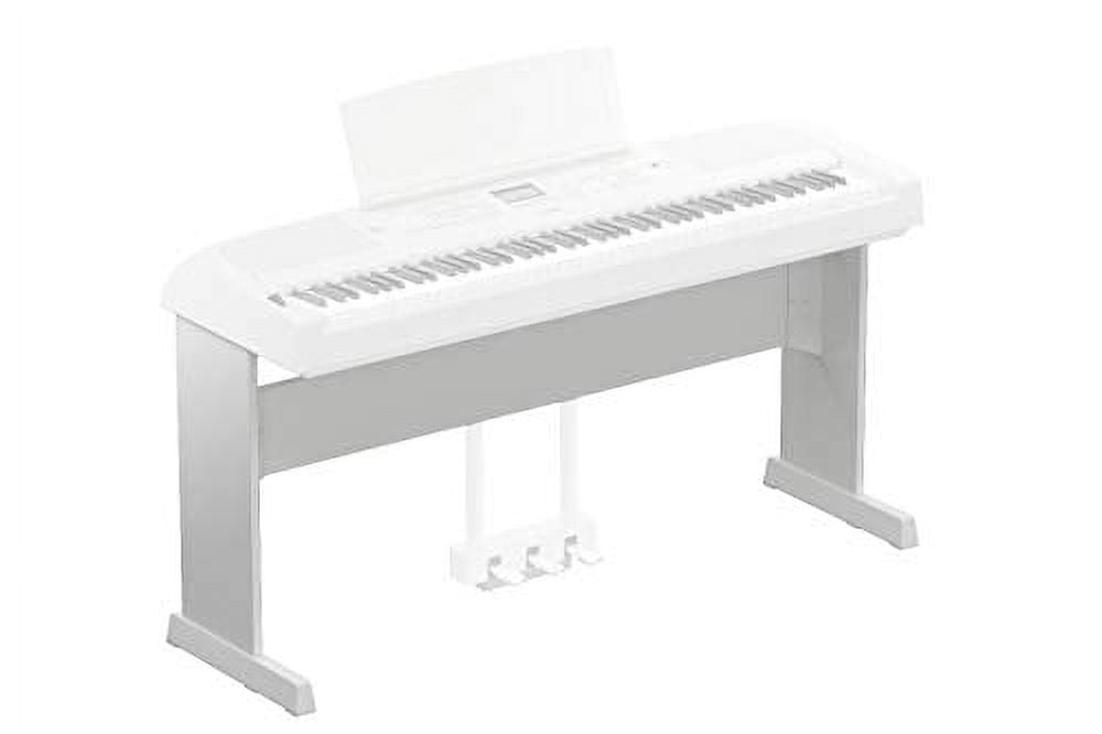 Yamaha L300WH Stand for DGX670 Piano in White - Walmart.com