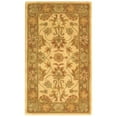 thumbnail image 6 of SAFAVIEH Heritage Regis Traditional Wool Area Rug, Ivory/Brown, 4'6" x 6'6" Oval, 6 of 9