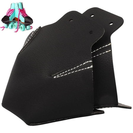 

1 Pair Universal Inline Skates Roller Shoes Toe Cap Protectors Artificial Leather