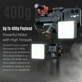 thumbnail image 5 of Hohem iSteady M6 3- Smartphone Gimbal Stabilizer -shake Phone Vlog Gimbal 360° Rotatable OLED Large Screen with Tripod Storage Case 400g Payload Replacement for 14131211 Series Mate 4030/, 5 of 7