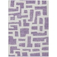 thumbnail image 2 of Addison Rugs Chantille Indoor/Outdoor Transitional Lines Purple Washable Rectangle Rug, 3' x 5', 2 of 6